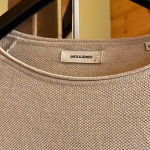 Jack & Jones Light Tan Knit Top